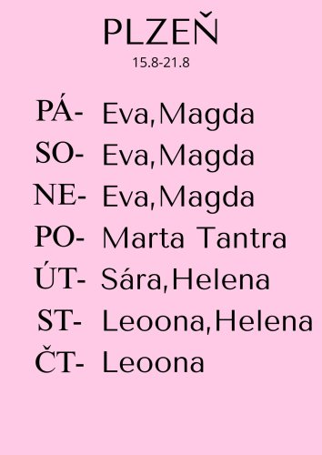 MAGDA 23:00 PO-ST, 25.-27.8.